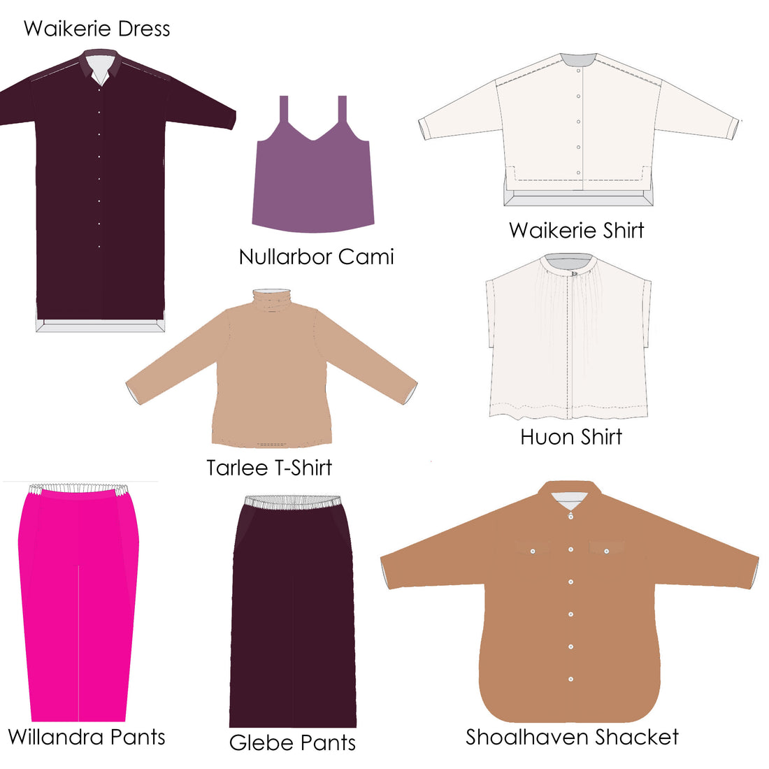 Willandra Pants Sewing Pattern PDF – Muna and Broad